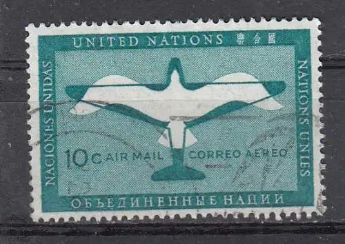 UNO New York  Nr 13 Gestempelt (Posten)