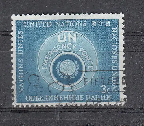 UNO New York  Nr 57 I Gestempelt (Posten)