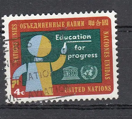UNO New York  Nr 145 Gestempelt (Posten)