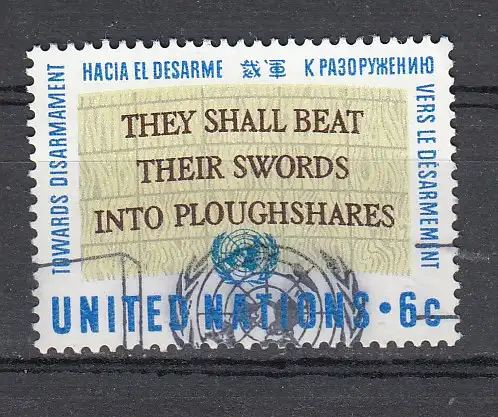 UNO New York  Nr 187 Gestempelt (Posten)