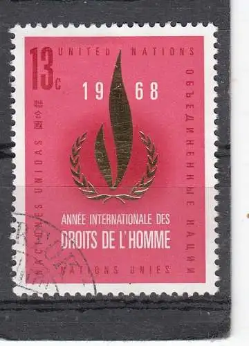 UNO New York  Nr 207 Gestempelt (Posten)