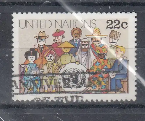UNO New York  Nr 468 Gestempelt (Posten)