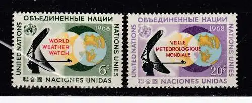 UNO New York  Nr 204/05 Postfrisch / **