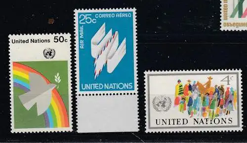 UNO New York  Nr 290/92 Postfrisch / **