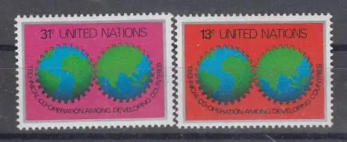 UNO New York  Nr 326/27 Postfrisch / **