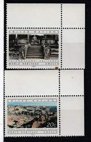 UNO New York  Nr 444/45 Postfrisch / **