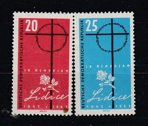 DDR  Nr 891/92 Postfrisch / **