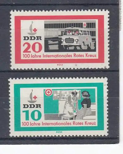 DDR  Nr 956/57 Postfrisch / **