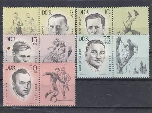 DDR  Nr 958/62 Postfrisch / **