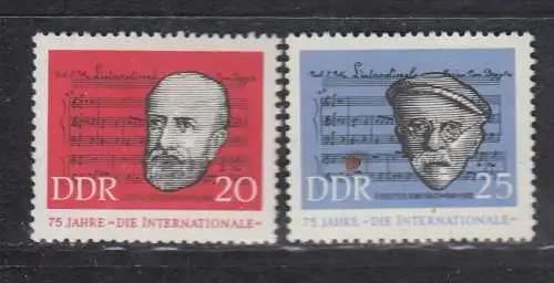 DDR  Nr 966/67 Postfrisch / **