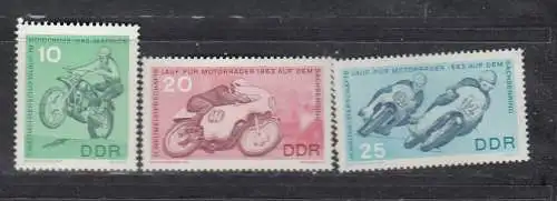 DDR  Nr 972/74 Postfrisch / **