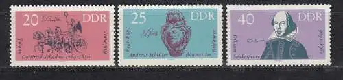 DDR  Nr 1009/11 Postfrisch / **