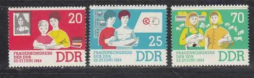 DDR  Nr 1030/32 Postfrisch / **
