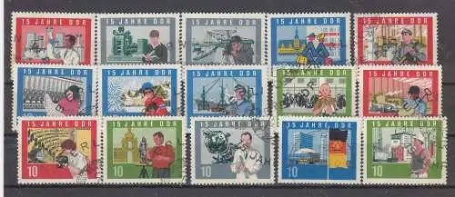 DDR  Nr 1059/73 A Gestempelt (Posten)