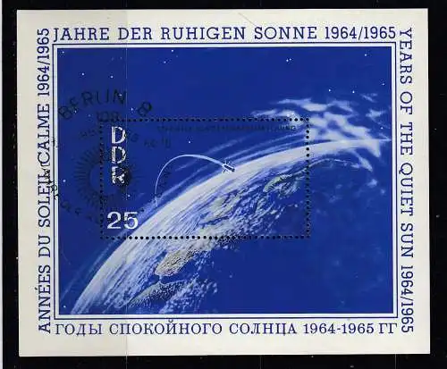 DDR  Nr Block 20 Gestempelt (Posten)
