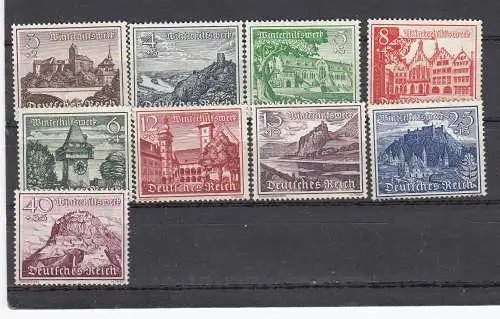 Deutsches Reich  Nr 730/38 Postfrisch / **