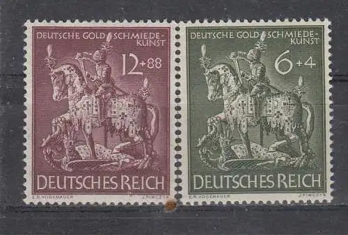 Deutsches Reich  Nr 860/61 Postfrisch / **