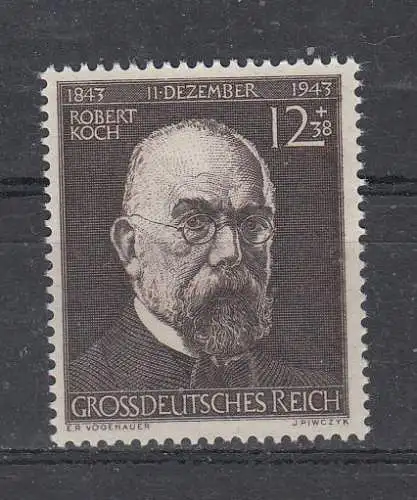 Deutsches Reich  Nr 864 Postfrisch / **