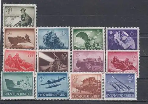 Deutsches Reich  Nr 873/85 Postfrisch / **