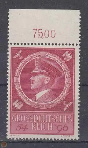 Deutsches Reich  Nr 887 Postfrisch / **