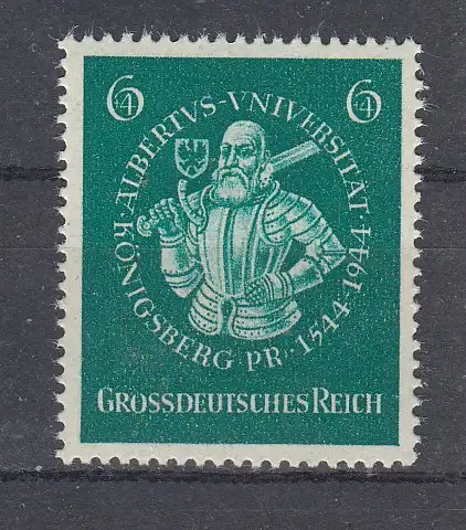 Deutsches Reich  Nr 896 Postfrisch / **