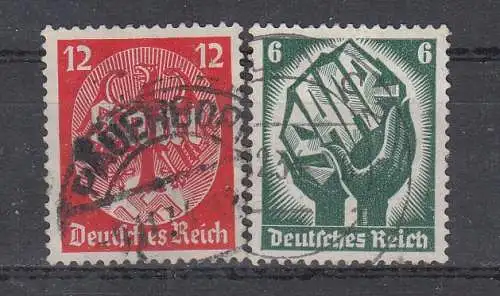 Deutsches Reich  Nr 544/45 Gestempelt (Posten)