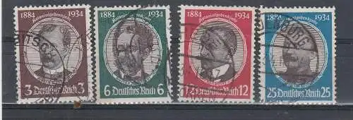 Deutsches Reich  Nr 540/43 Gestempelt (Posten)