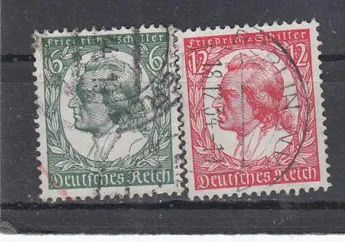 Deutsches Reich  Nr 554/55 Gestempelt (Posten)