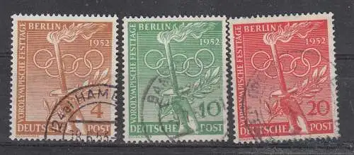 Berlin (West)  Nr 88/90 Gestempelt (Posten)