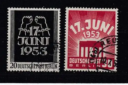Berlin (West)  Nr 110/11 Gestempelt (Posten)