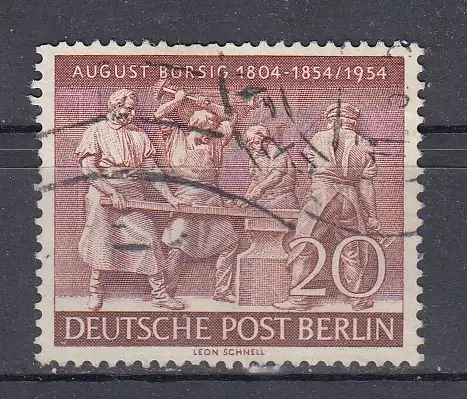 Berlin (West)  Nr 125 Gestempelt (Posten)