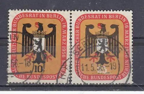 Berlin (West)  Nr 136/37 Gestempelt (Posten)