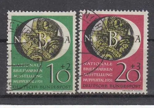 Bundesrep. Deutschland  Nr 141/42 Gestempelt (Posten)