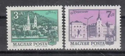 Ungarn  Nr 2874/75 A Gestempelt (Posten)