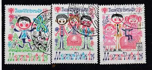 Ungarn  Nr 3335/37 Gestempelt (Posten)