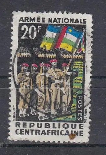 Zentralafrik. Rep.  Nr 35 Gestempelt (Posten)