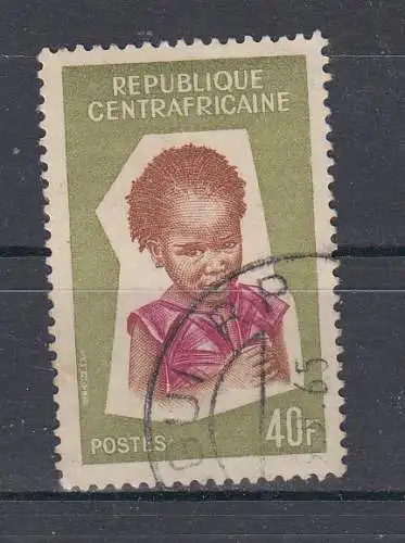 Zentralafrik. Rep.  Nr 66 Gestempelt (Posten)