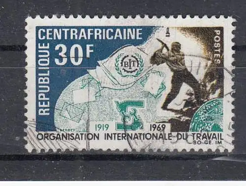 Zentralafrik. Rep.  Nr 193 Gestempelt (Posten)