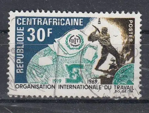 Zentralafrik. Rep.  Nr 193 Gestempelt (Posten)