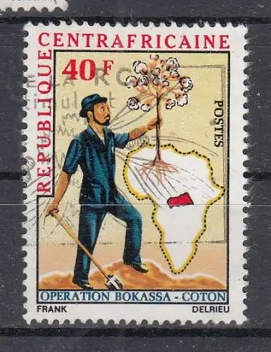 Zentralafrik. Rep.  Nr 270 Gestempelt (Posten)