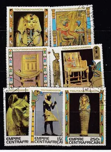 Zentralafrik. Rep.  Nr 578/85 Gestempelt (Posten)