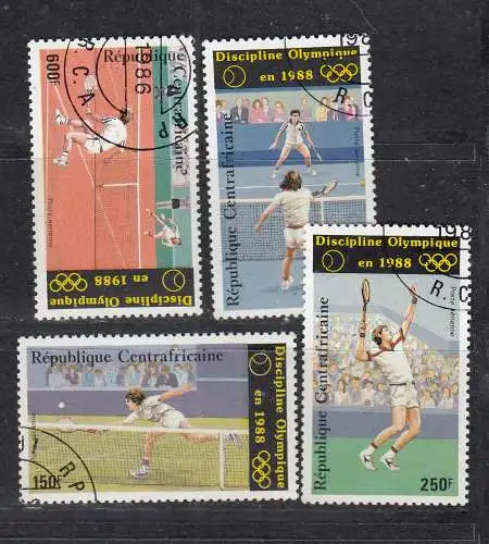 Zentralafrik. Rep.  Nr 1265/68 Gestempelt (Posten)