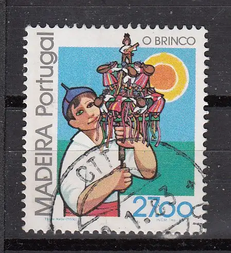 Portugal Madeira  Nr 82 Gestempelt (Posten)