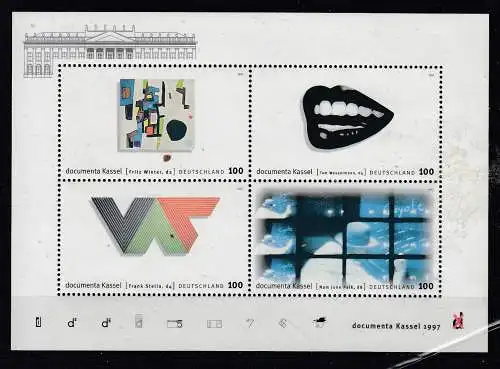 Bundesrep. Deutschland  Nr Block 39 Postfrisch / **