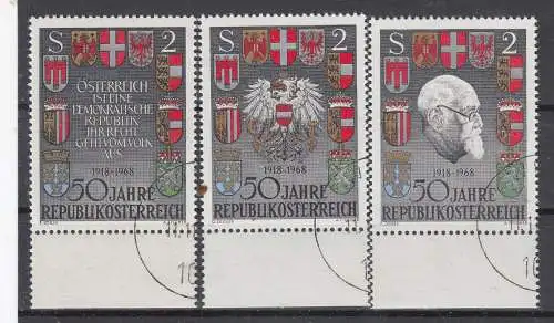 Österreich  Nr 1273/75 Gestempelt (Posten)