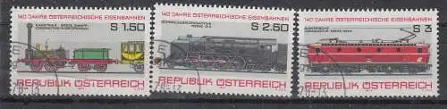 Österreich  Nr 1559/61 Gestempelt (Posten)