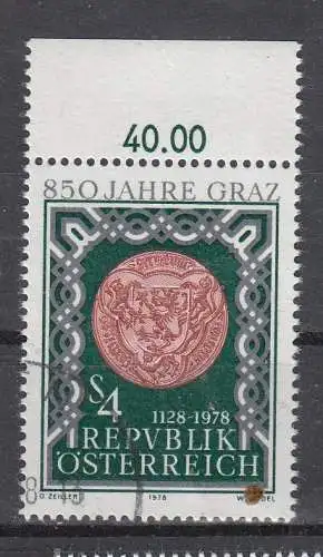 Österreich  Nr 1583 Gestempelt (Posten)