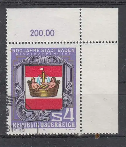 Österreich  Nr 1631 Gestempelt (Posten)