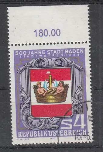 Österreich  Nr 1631 Gestempelt (Posten)