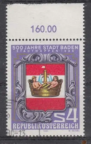 Österreich  Nr 1631 Gestempelt (Posten)